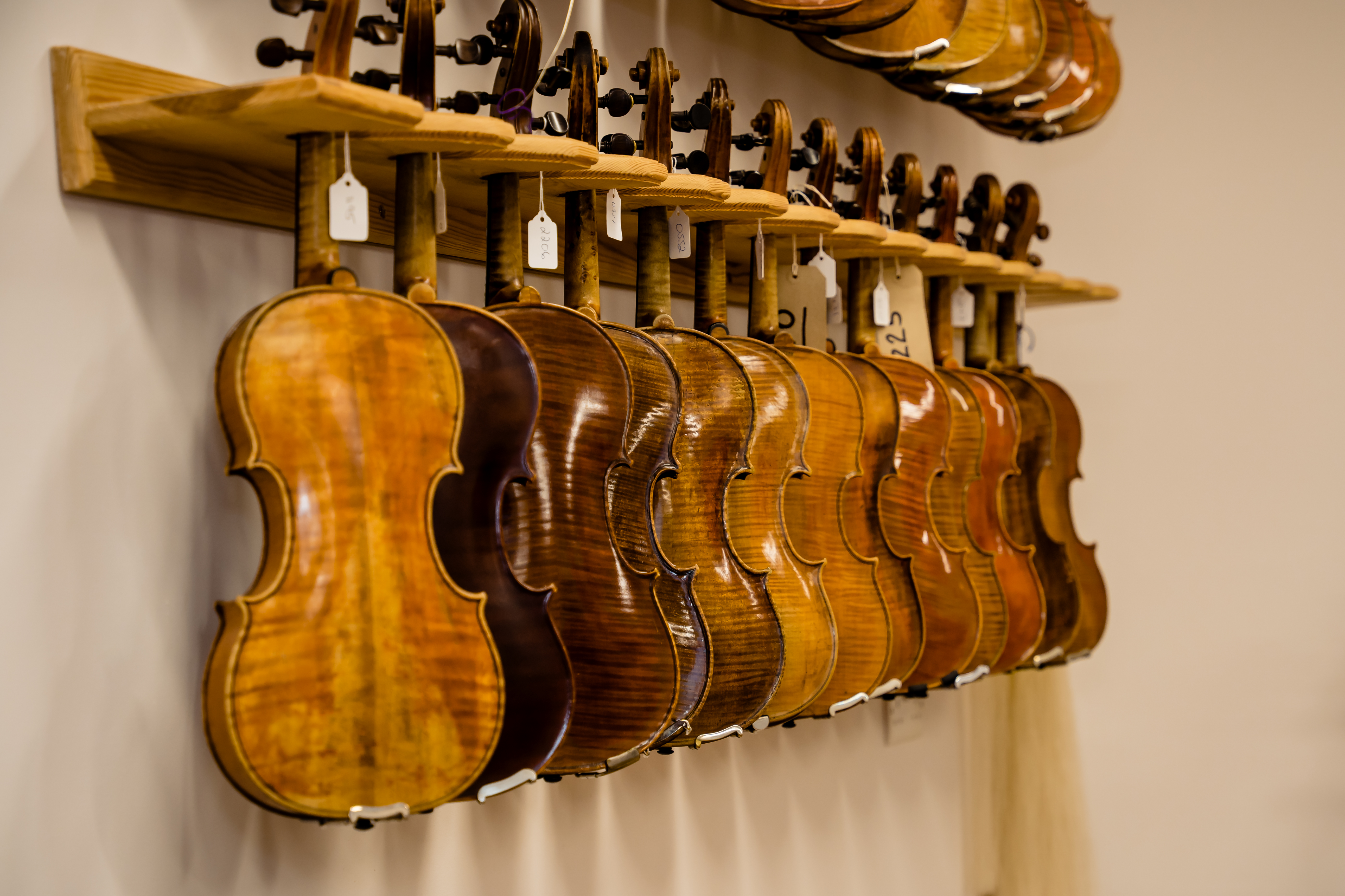 Hanging Violins undefinedHanging Violins